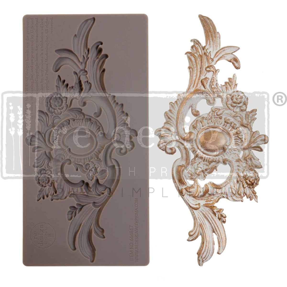 Redesign Decoration Molds "Heavenly Elegance" 12.7 x 20.3 cm