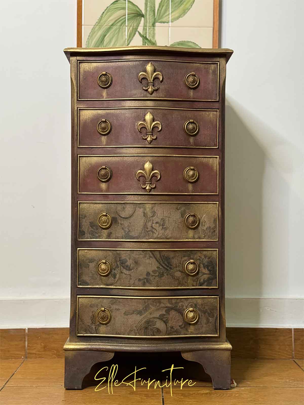 Carta da Découpage Decor "Chapelle Royale" – 1 foglio in Tessuto Formato 49.5x76cm