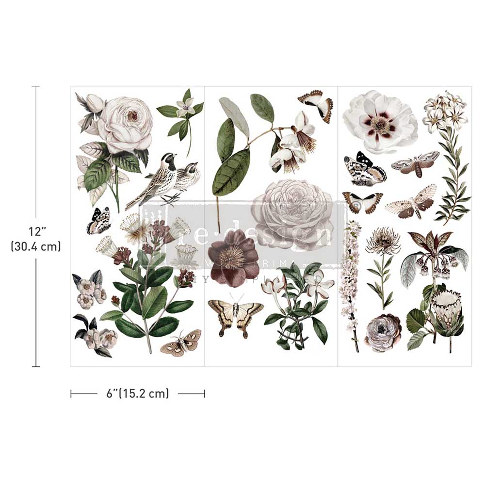 Redesign Decor Transfers "Secret Garden" 15 x 30,5 cm