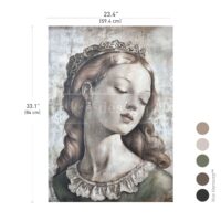 Carta da Decoupage Fiber “Royal Glow” 1 foglio A1