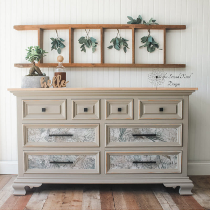 Carta da Découpage "TRANQUIL AUTUMN" in Tessuto 48x76cm