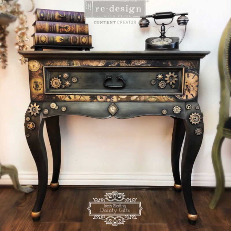 Carta da Découpage "TIMEWORKS" in Tessuto 48x76cm