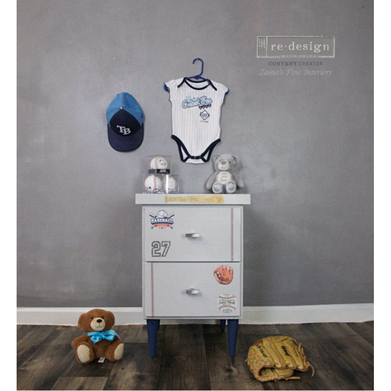 Redesign Decor Transfers "BASEBALL" 15 x 30,5 cm