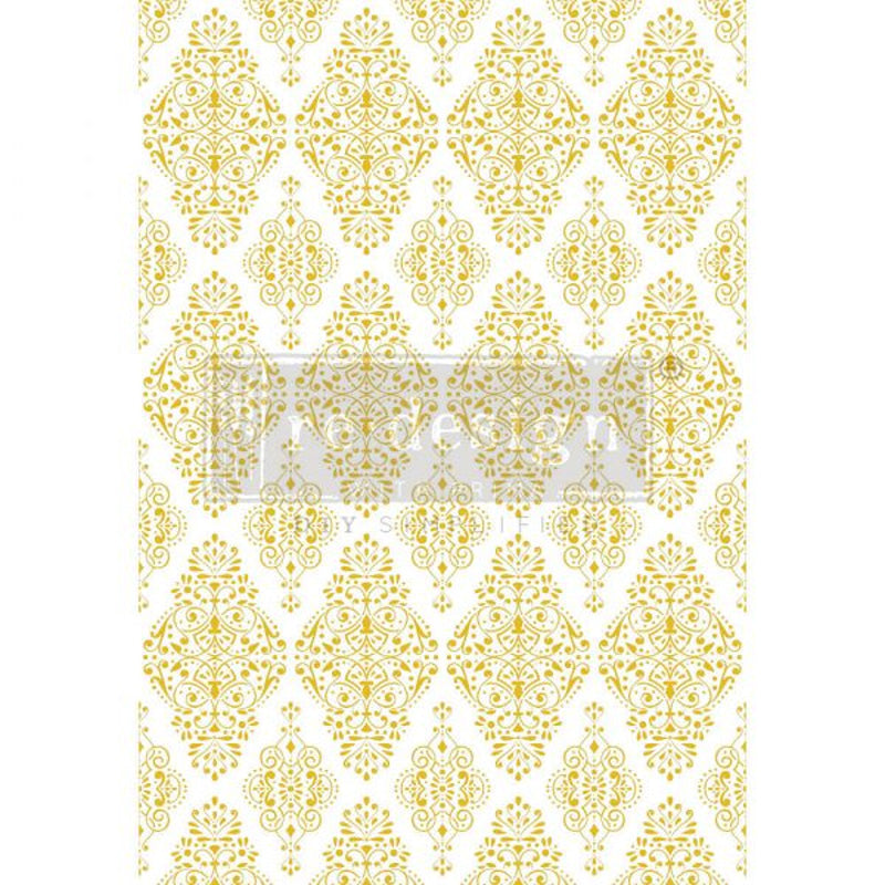Redesign Decor Transfers "KACHA GOLDEN DAMASK" 61x89 cm