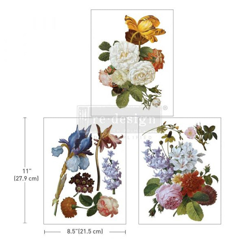 Redesign Decor Transfers “BLOSSOMED BEAUTIES” 21,5x28 cm