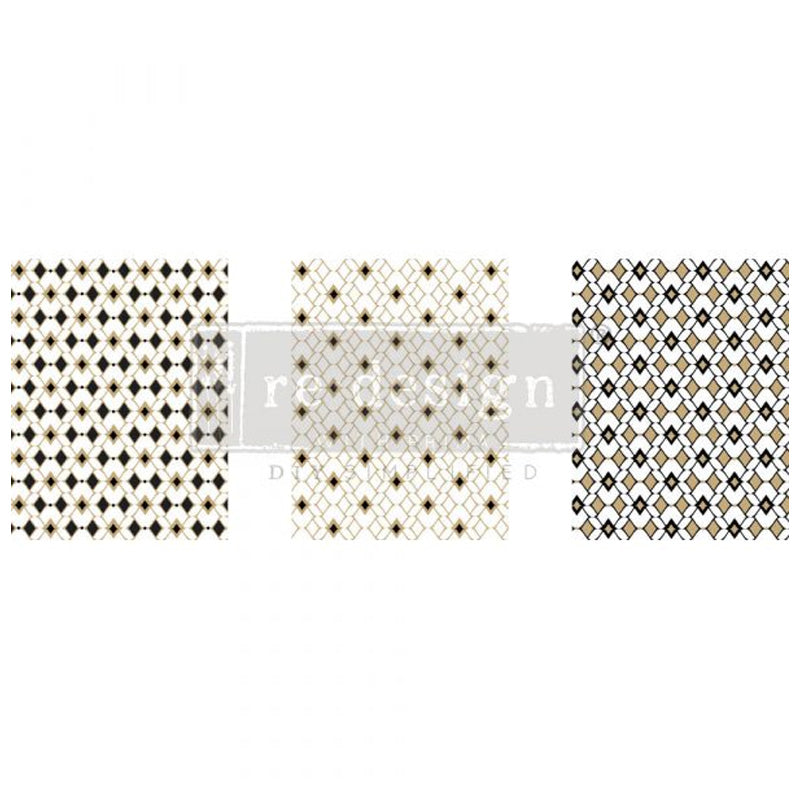 Redesign Decor Transfers “MOROCCAN DIAMONDS” 21,5x28 cm