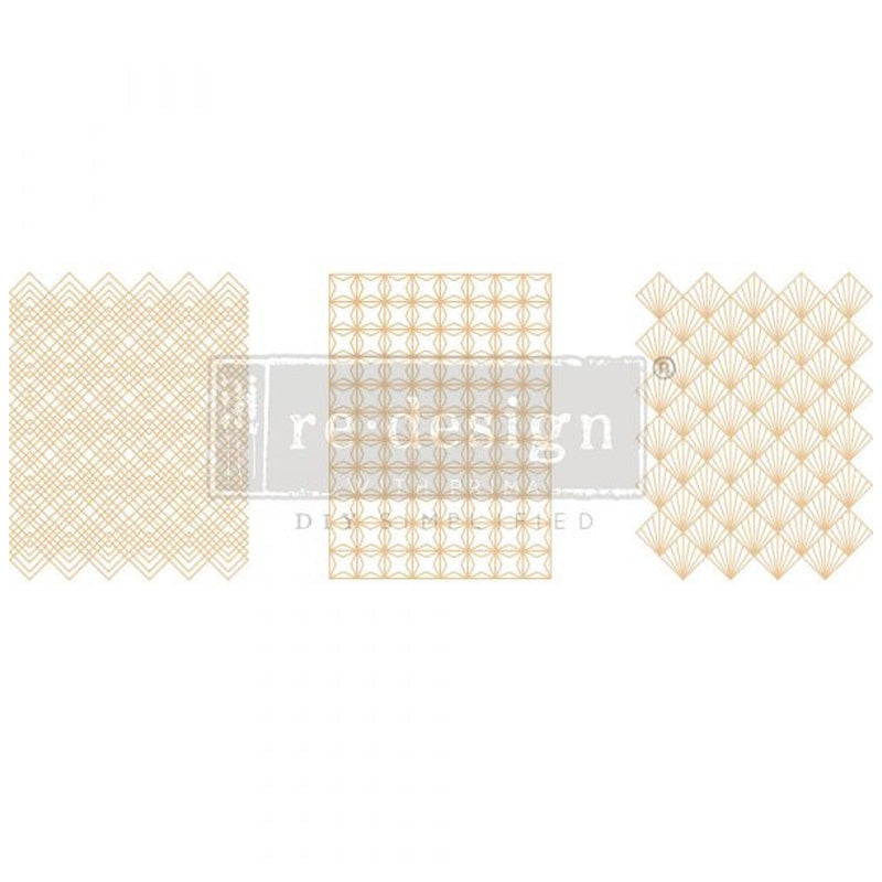 Redesign Decor Transfers “GOLDEN ART DECO” 21,5x28 cm