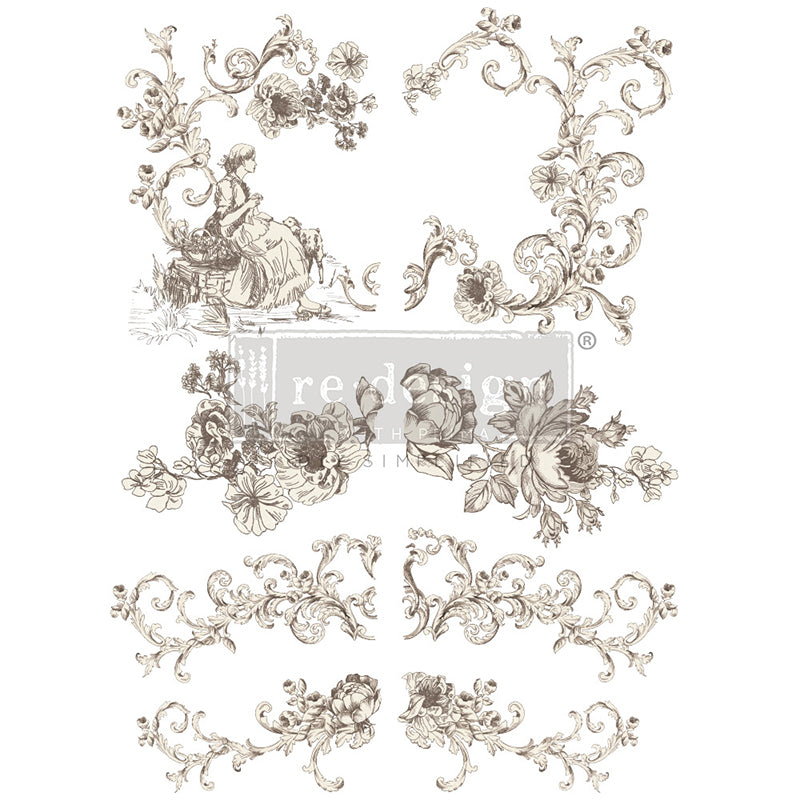 Redesign Decor Transfers "ALAINA TOILE" 61x89 cm