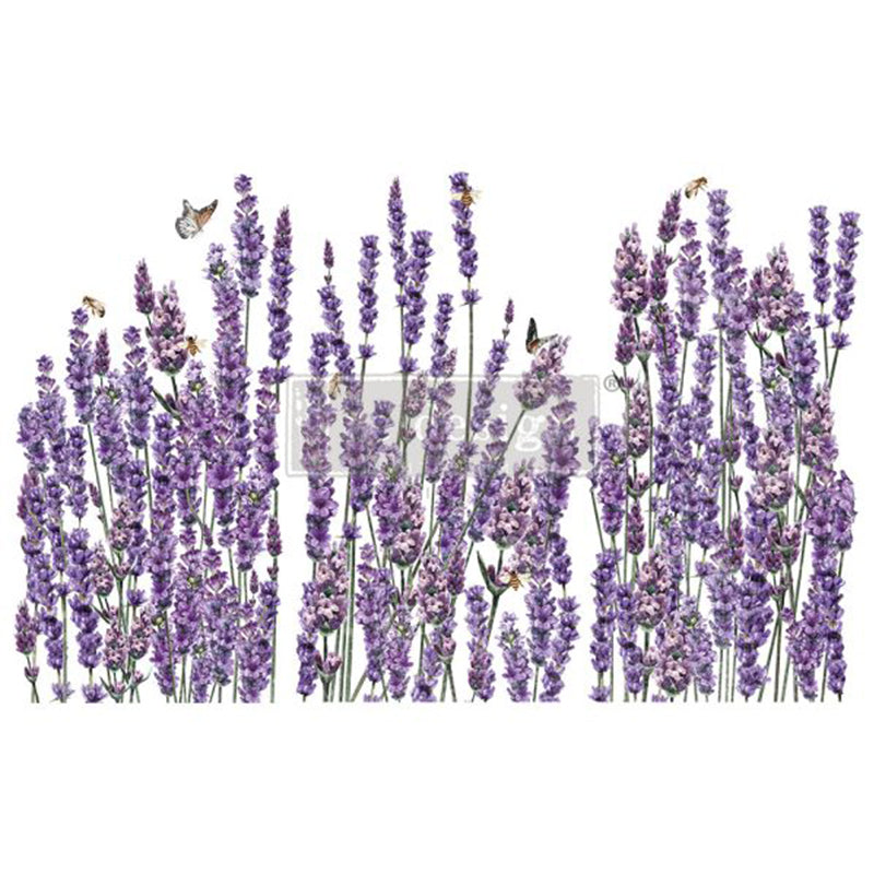 Redesign Decor Transfers " CHAMPS DE LAVENDE" 89x61 cm