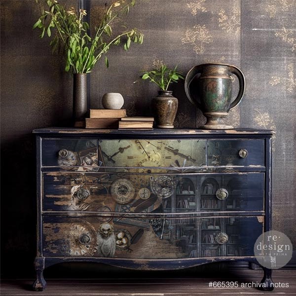 Carta da Découpage "ARCHIVAL NOTES" in Tessuto Formato A1