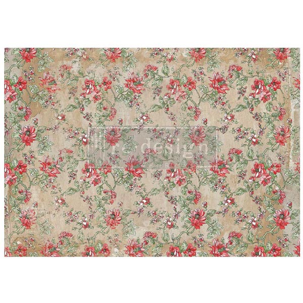 Carta da Découpage "SWEET COMPOSITION" in Tessuto Formato A1