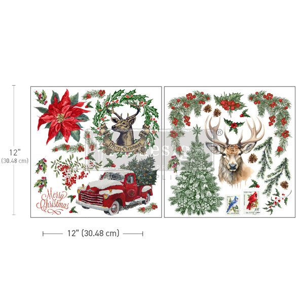 Redesign Decor Transfers “CHRISTMAS MEMORIES” 31×31 cm