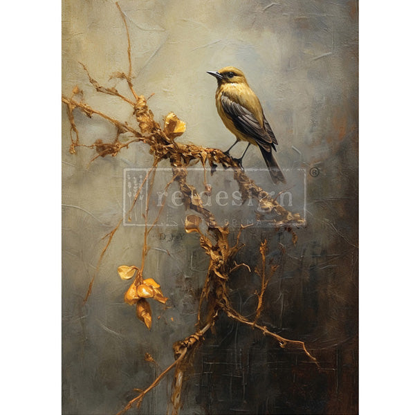 Carta da Découpage "Rustic Refuge" in Carta di Riso 59x84 cm