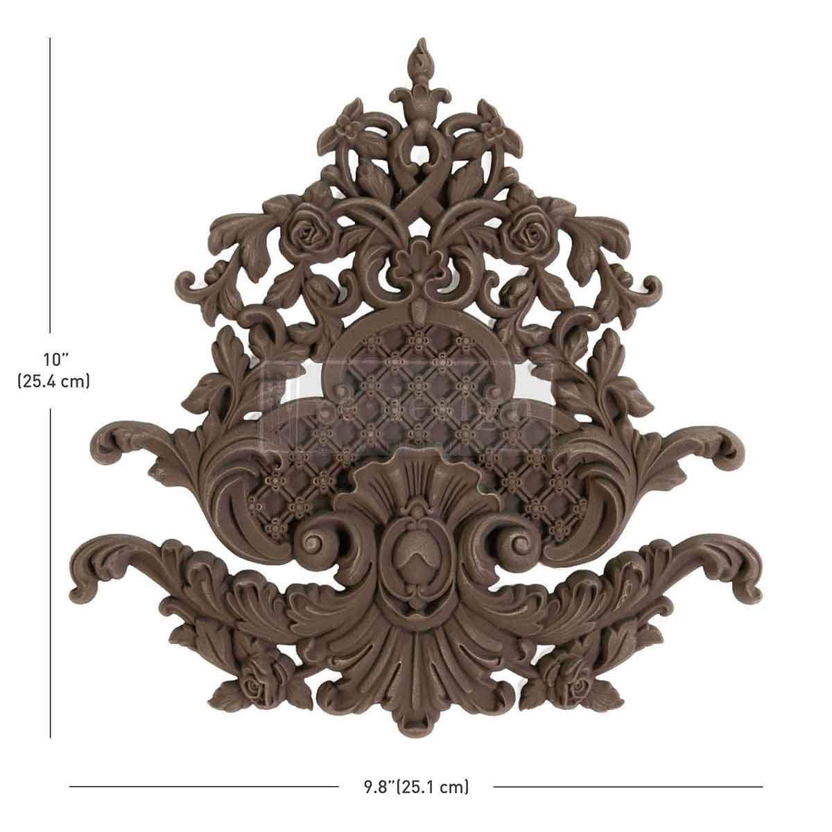 Redesign Decor Poly "Baroque Elegance" 25,4 x 25,1 x 1,2 cm