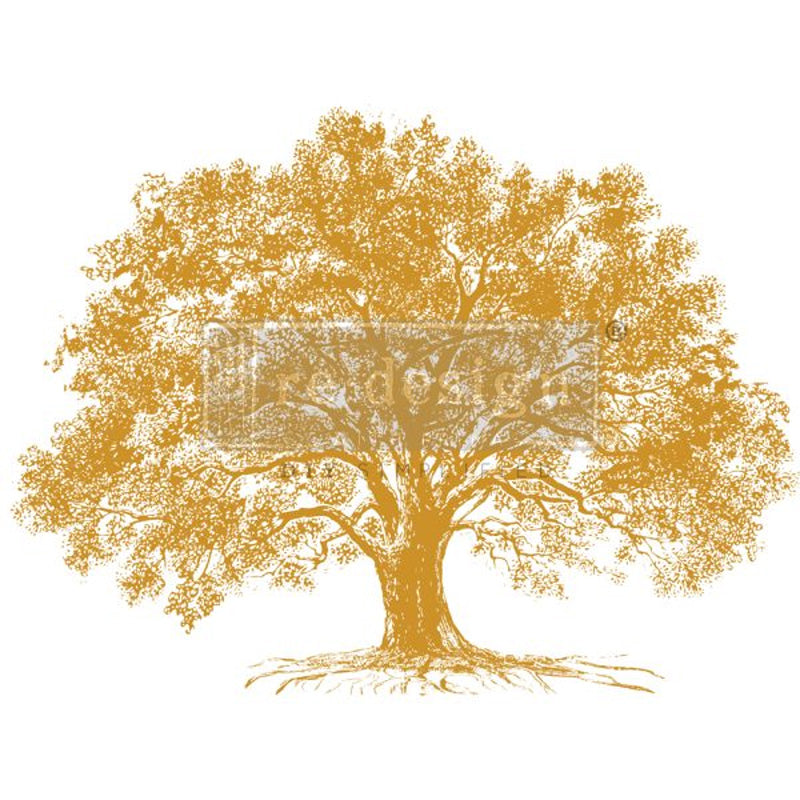 Redesign Decor Transfers Gold Foil Kacha “GROWTH” 45x61 cm