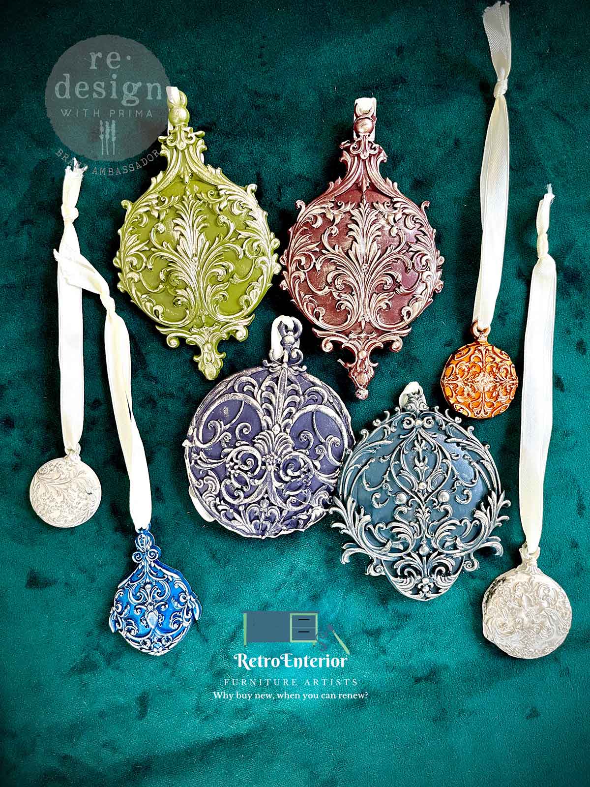 Redesign Decor Moulds "VINTAGE GLAMOUR" 12 x 25 cm