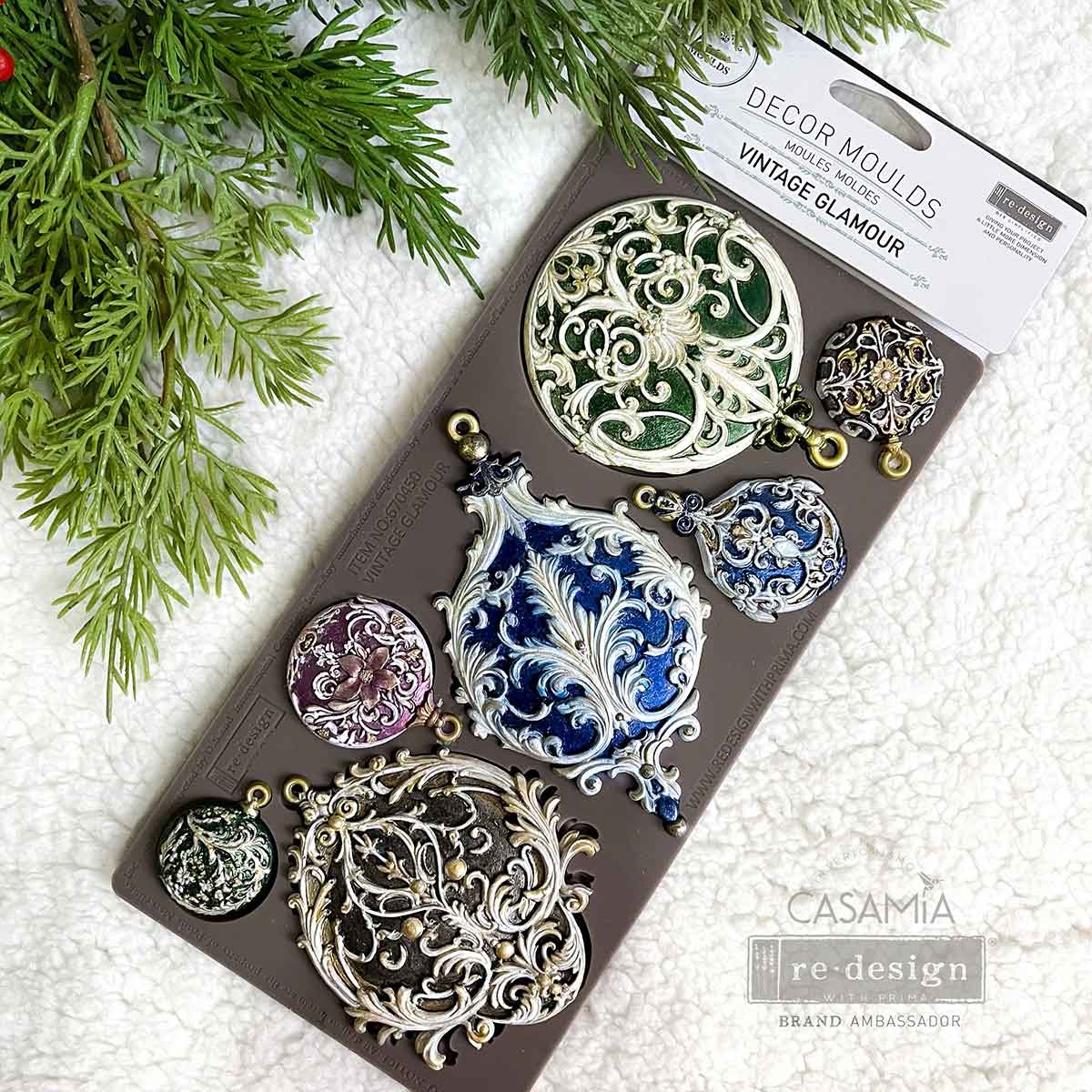 Redesign Decor Moulds "VINTAGE GLAMOUR" 12 x 25 cm