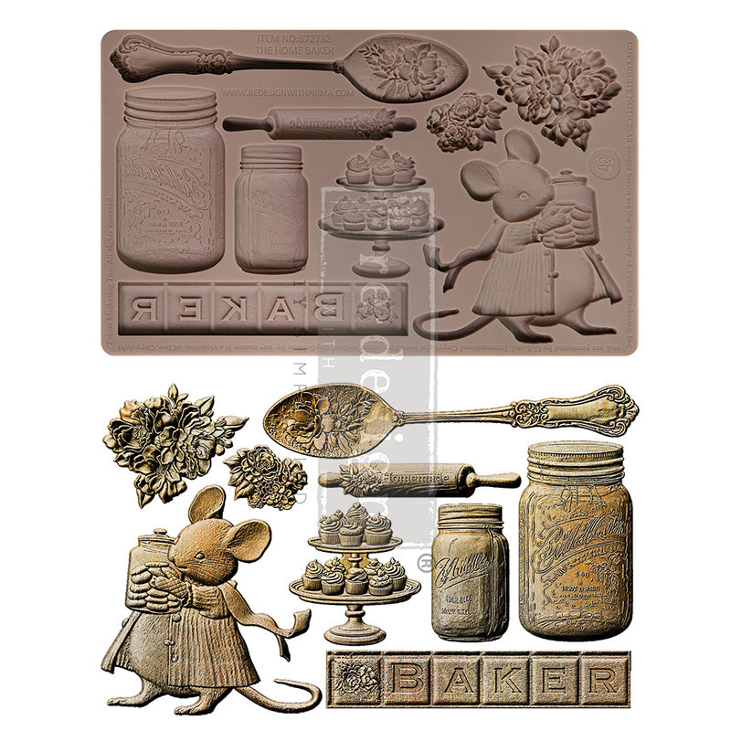 Redesign Decor Moulds "Baker’s Delight" 12,7 x 20,3 cm