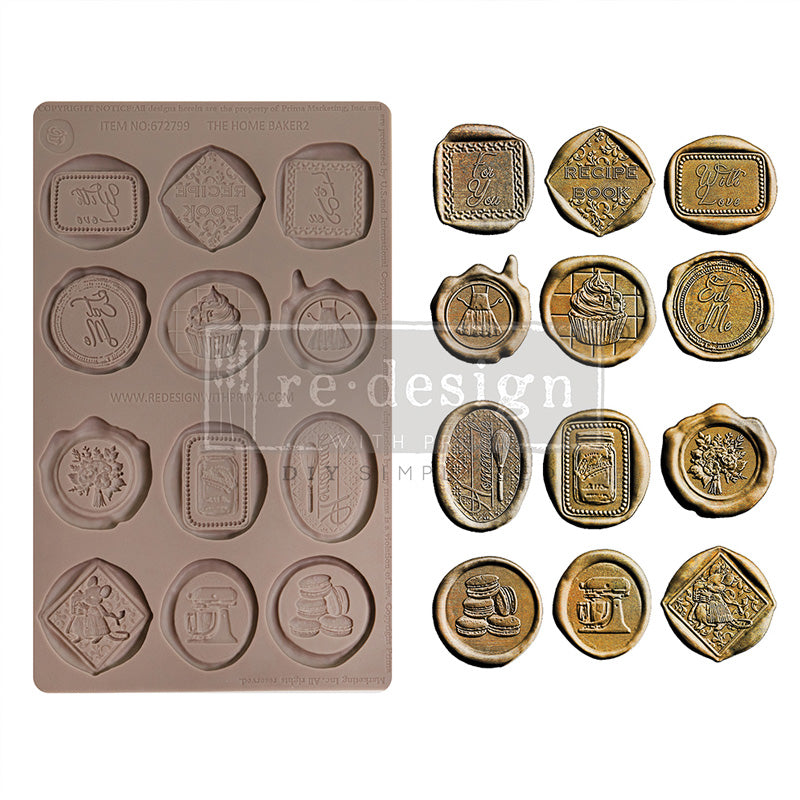 Redesign Decor Moulds "Sweet Seal" 12,7 x 20,3 cm
