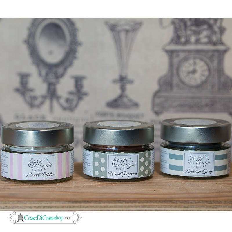 Cera marrone scuro solida "Wood Perfume"