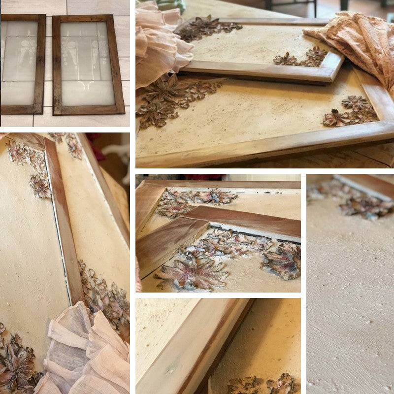 Cera marrone scuro solida "Wood Perfume"