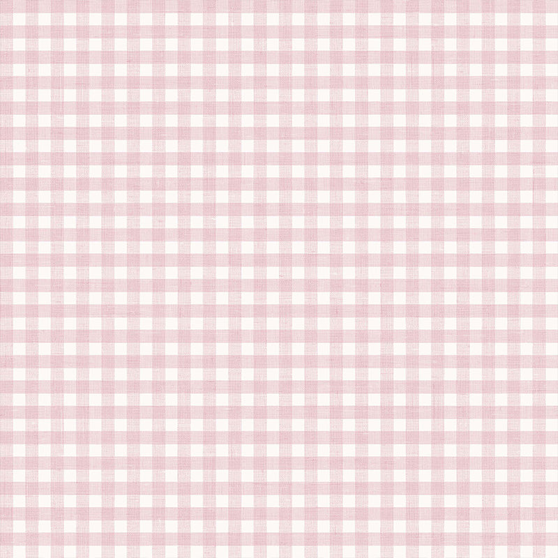 Carta da parati "Quadrettino Rosa", a metraggio o rotolo