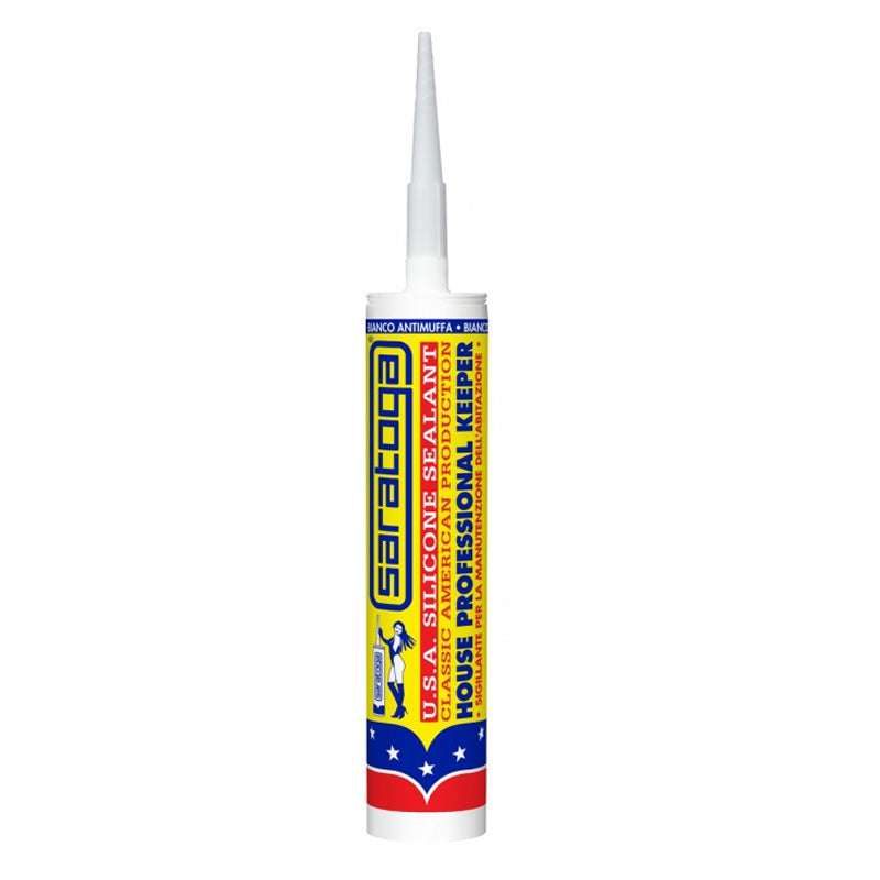 USA YELLOW Silicone sigillante Bianco - Saratoga - 310 ml