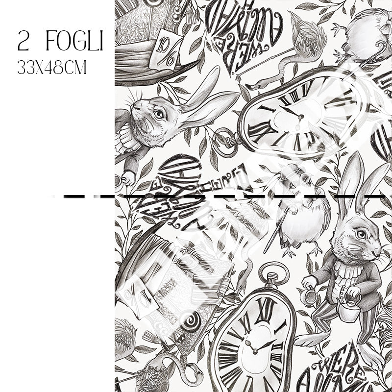 Dècoupage Collezione Alex - Cappellaio (dettagli)