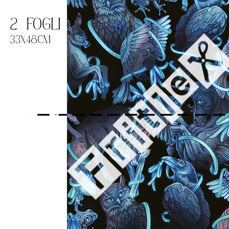 Dècoupage Collezione Alex - Luce (Dettagli)