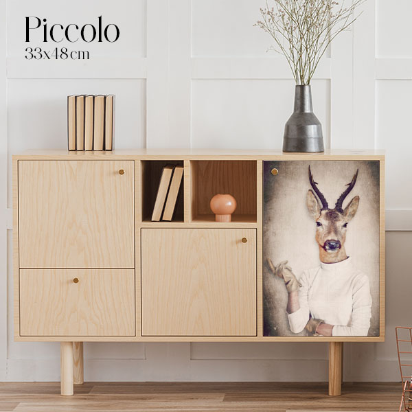 Dècoupage Fauna Pop - Capriolo Chic