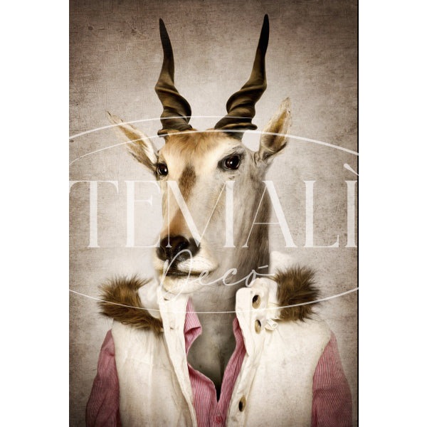 Dècoupage Fauna Pop - Antilope Gentile