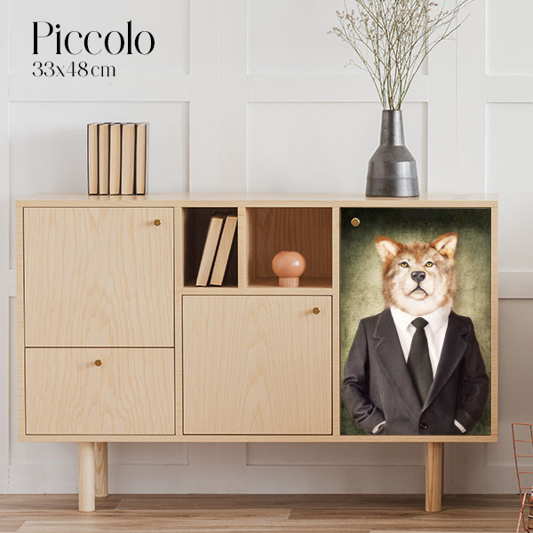 Découpage Fauna Pop - Lupo Gentleman