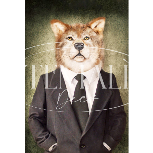 Découpage Fauna Pop - Lupo Gentleman