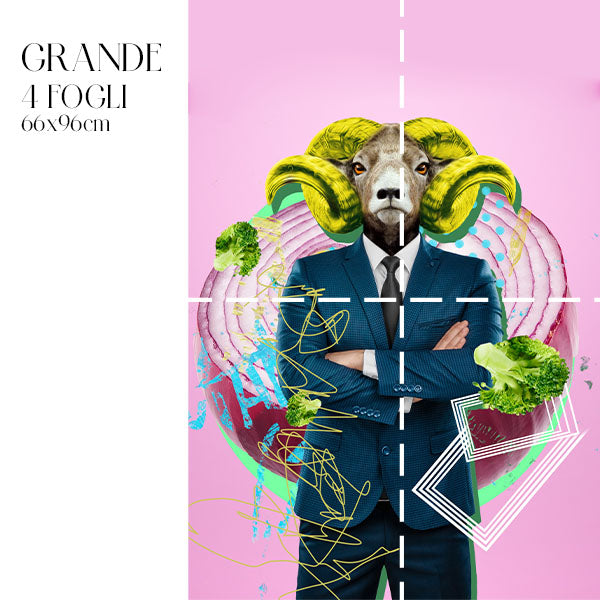 Découpage Fauna Pop - Pink Aries