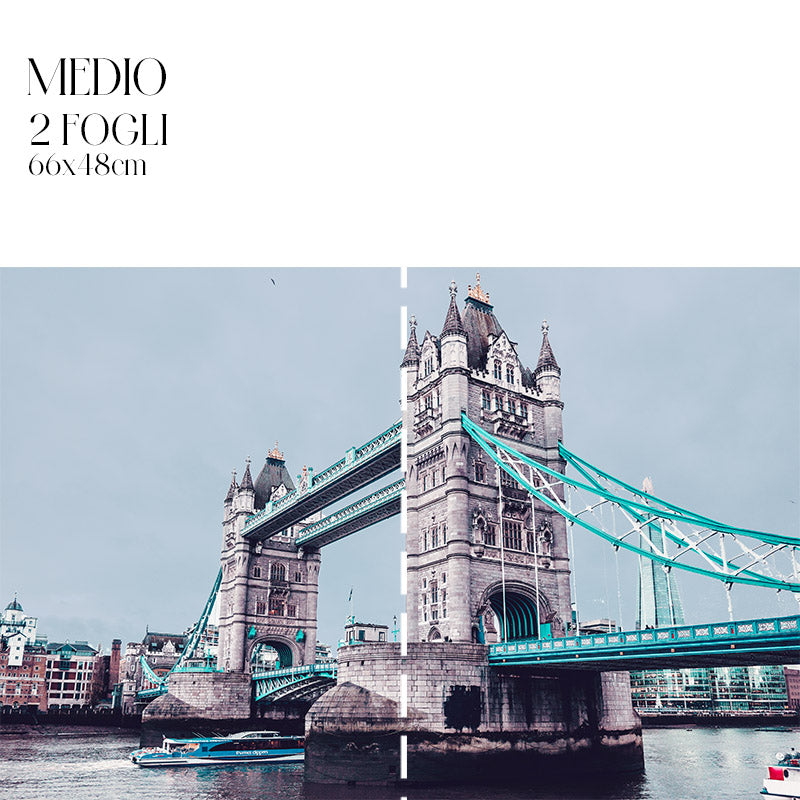 Découpage Architettura - Il Ponte di Londra