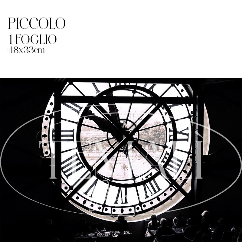 Decoupagé Architettura - Orologio Museo d'Orsay