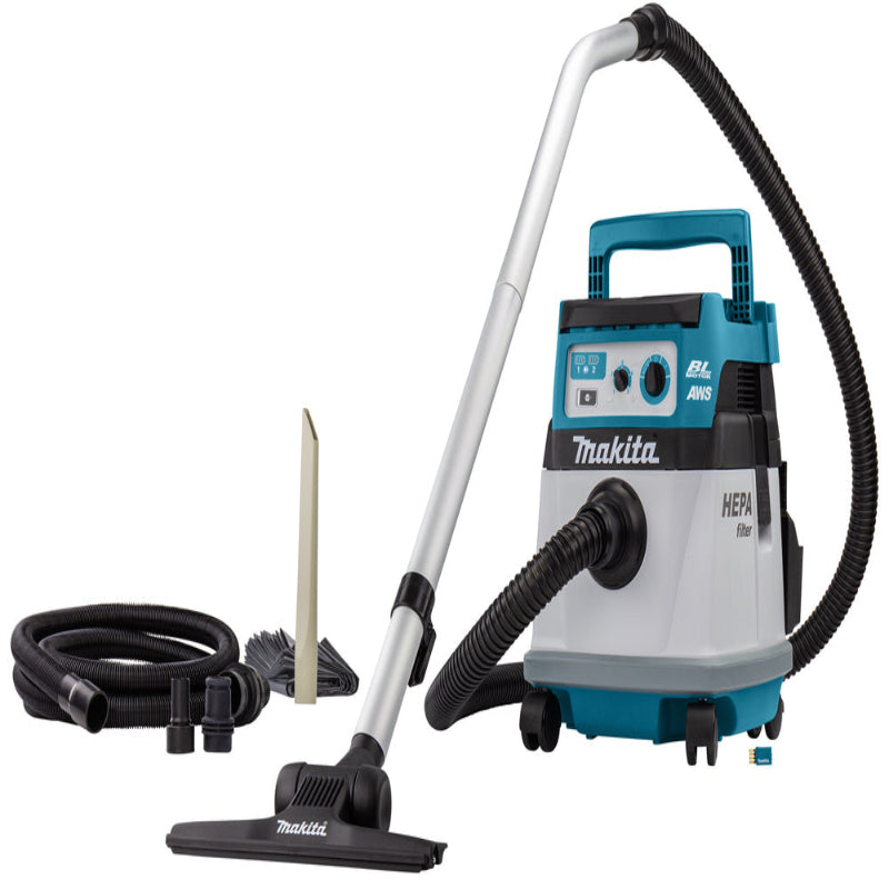 Aspirador con batería de arrastre - Makita