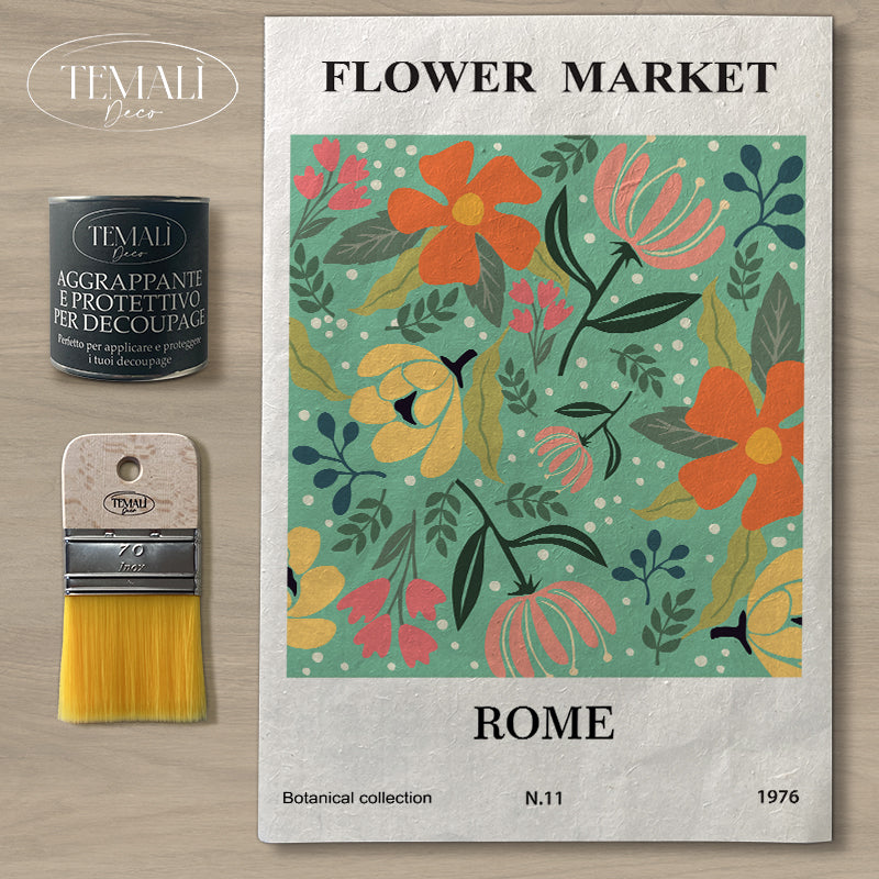 Dècoupage Botanical Vintage - Rome N.11
