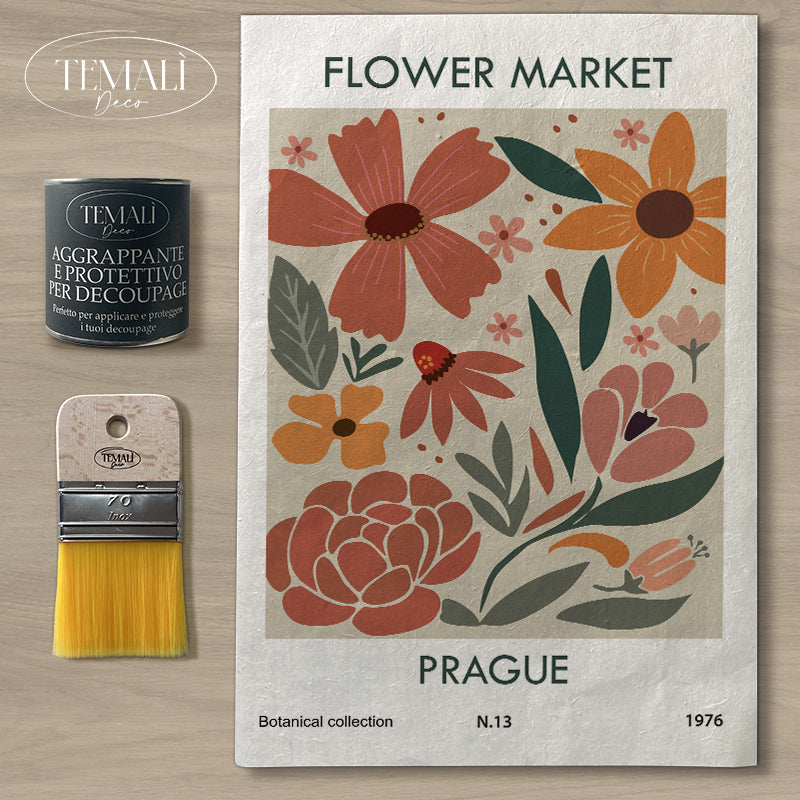 Découpage Botanical Vintage - Prague N.13