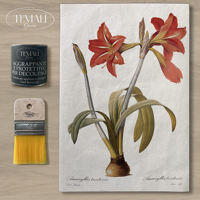 Dècoupage Botanical Vintage - Amarillo