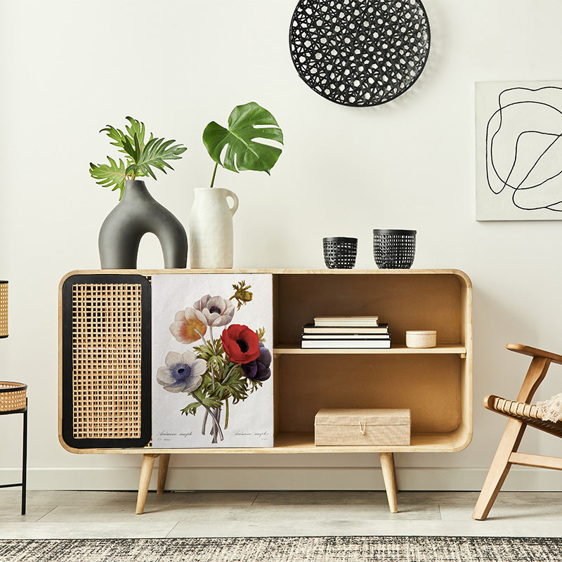 Dècoupage Botanical Vintage - Composizione Anemoni