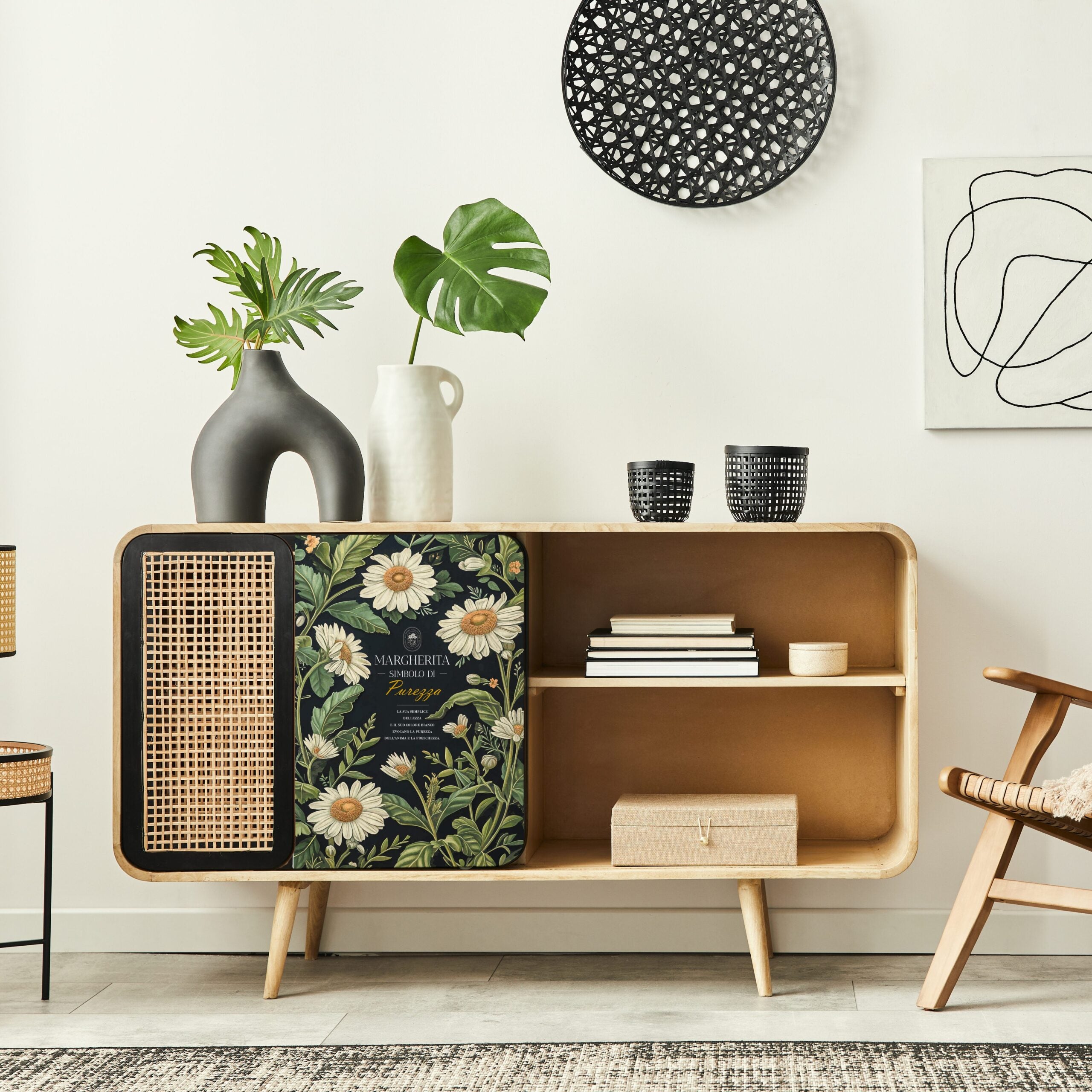 Dècoupage Botanical Vintage - Distesa Di Margherite