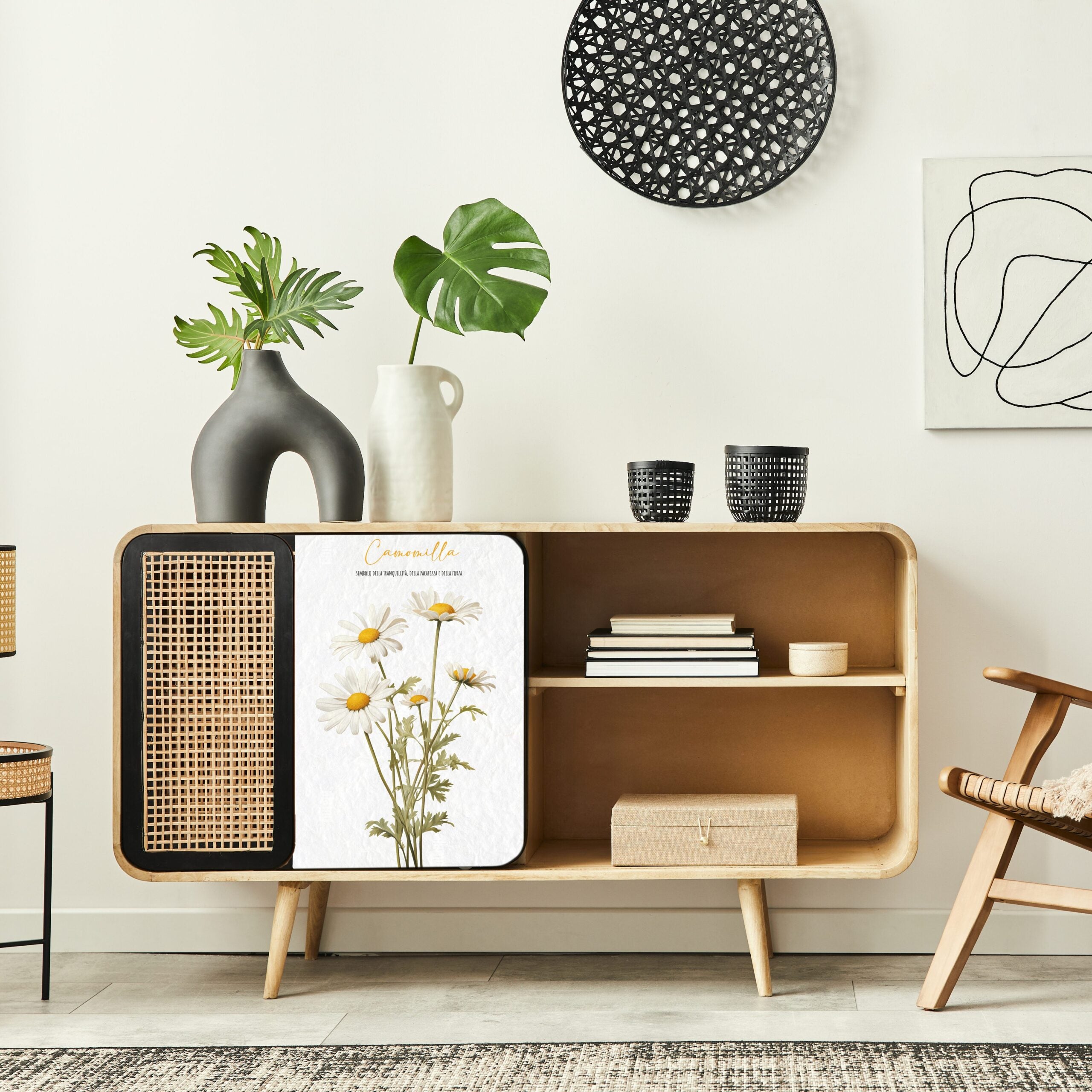 Dècoupage Botanical Vintage - Camomilla