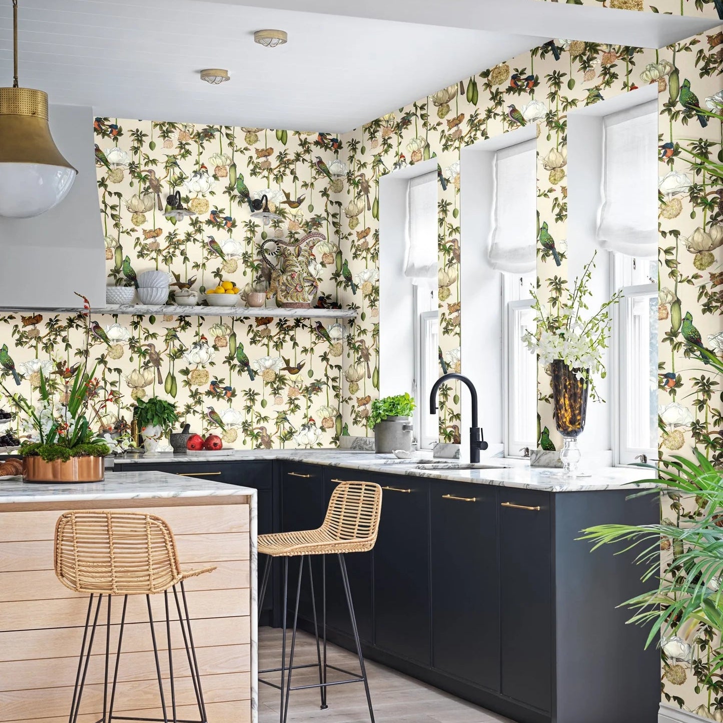 Carta da Parati “Baobab Botanica beige" | COLE & SON ARDMORE BAOBAB