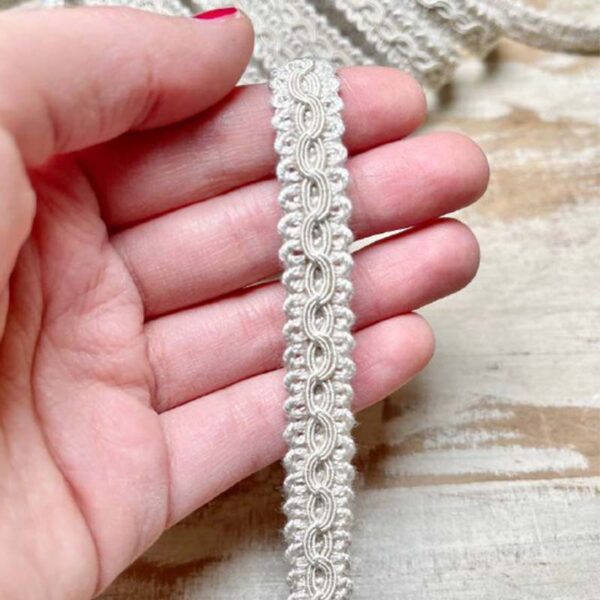 Bordo "Armonie Beige" Passamaneria Italiana - 1 cm