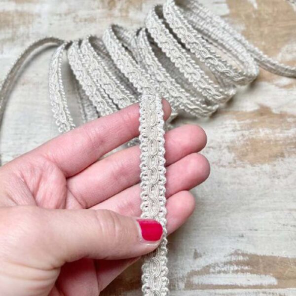 Bordo "Armonie Beige" Passamaneria Italiana - 1 cm