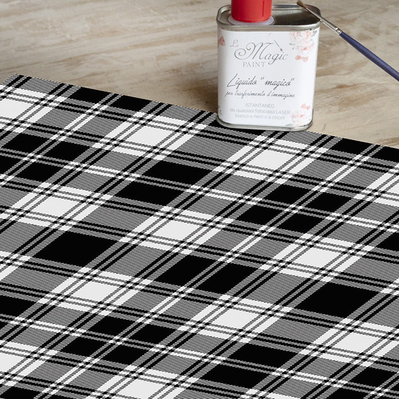 Stampa Trasferibile "COUNTRY, TARTAIN" 28x40 cm