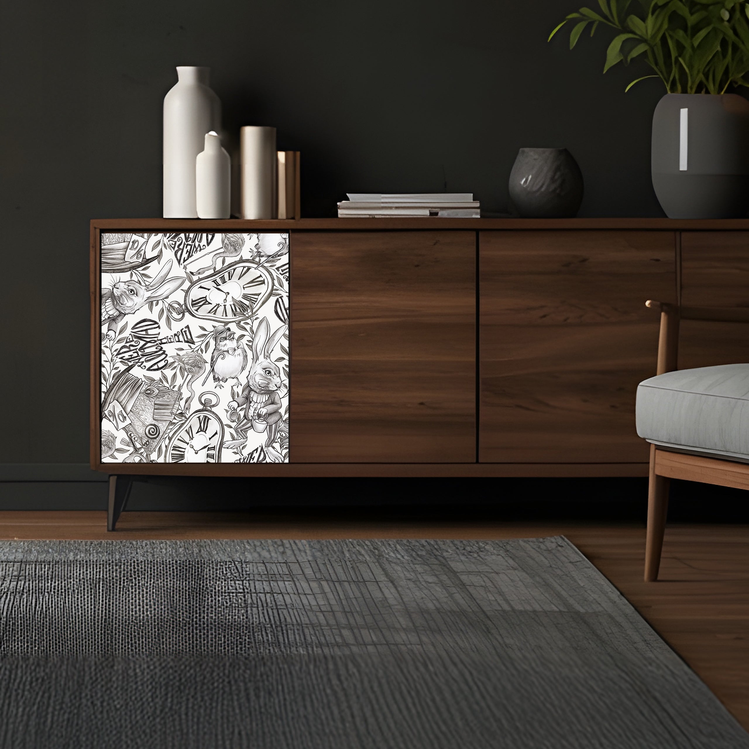 Dècoupage Collezione Alex - Cappellaio (dettagli)