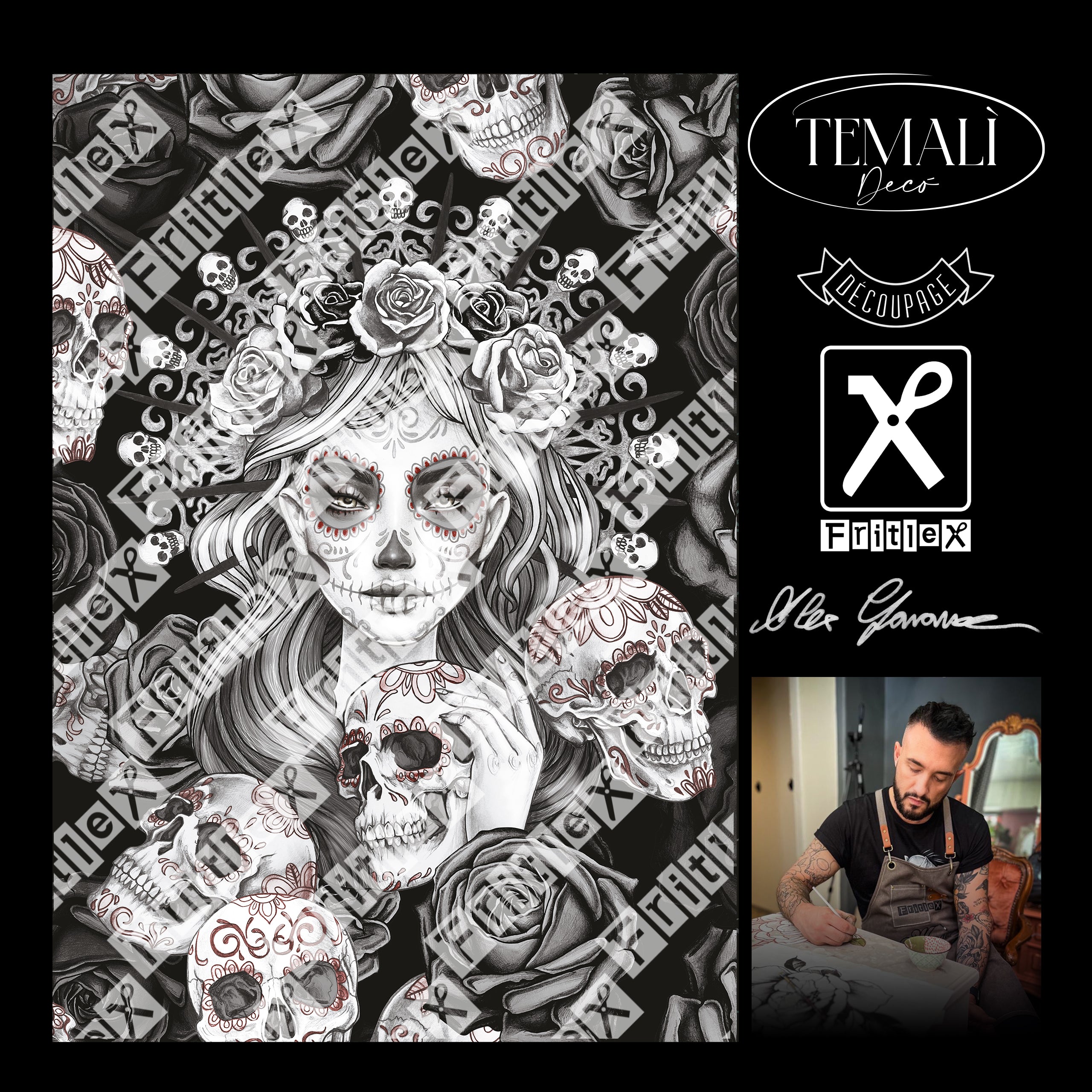 Dècoupage Collezione Alex - Catrina