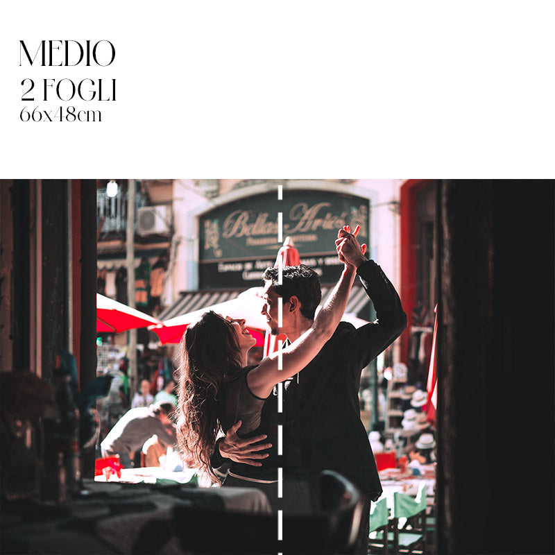 Decoupagé Città - Tango Love